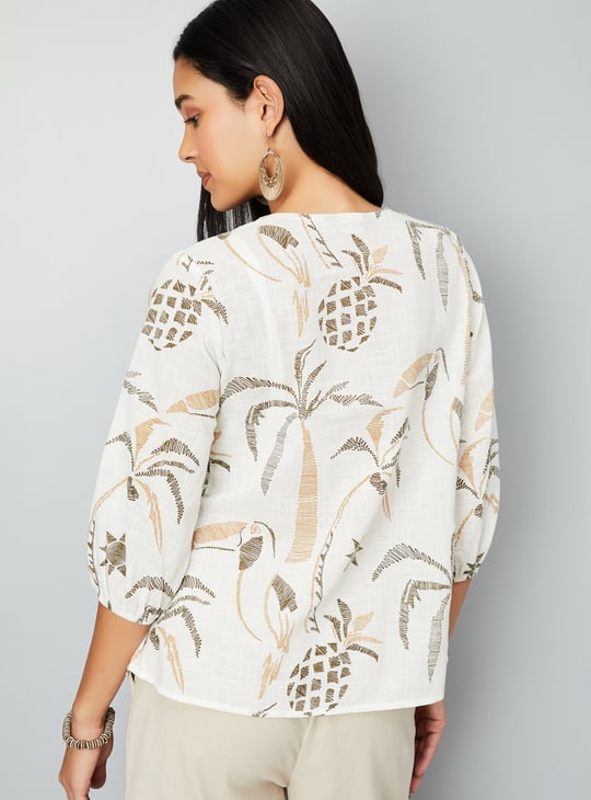 Kalki x Max Women Printed Flared Tunic