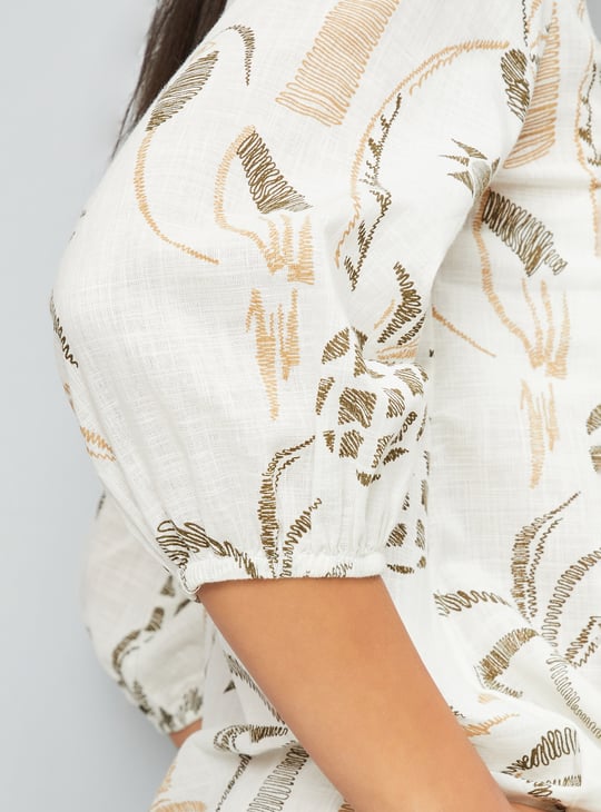 Kalki x Max Women Printed Flared Tunic