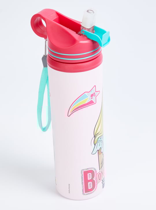 Kids Barbie Print Sipper Bottle