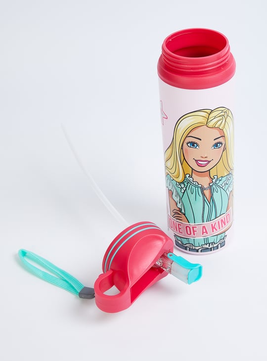 Kids Barbie Print Sipper Bottle