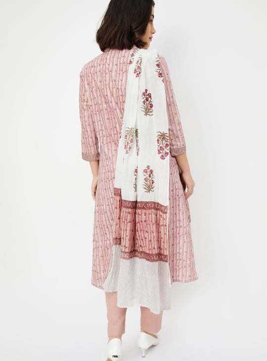 Women Printed A-line Kurta Set