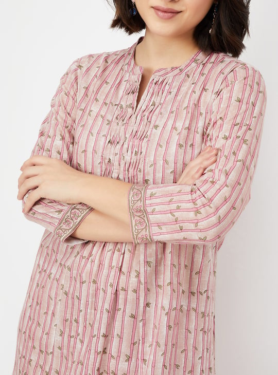 Women Printed A-line Kurta Set