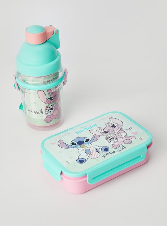 Kids Lilo & Stitch Print Lunch Combo - Pack of 2