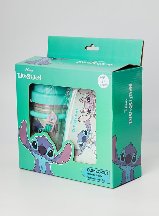 Kids Lilo & Stitch Print Lunch Combo - Pack of 2