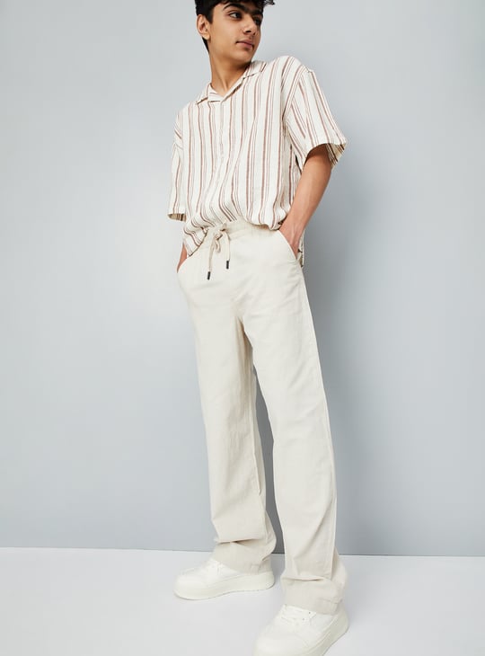 Buy Boys Solid Trousers Online at just Rs. 899.0