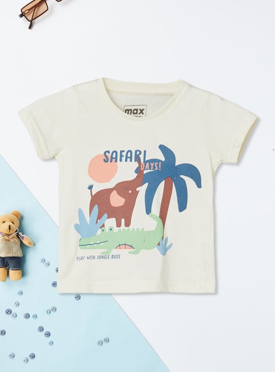 Boys Printed T-shirt - Pack of 2