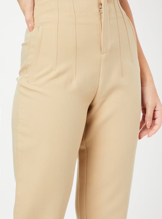 Women Solid Trousers