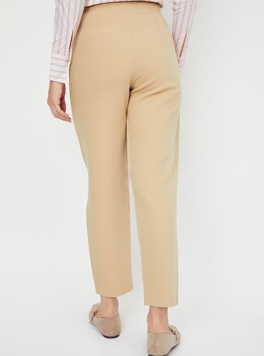 Women Solid Trousers