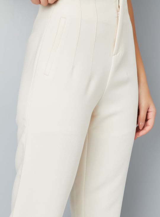 Women Solid Trousers