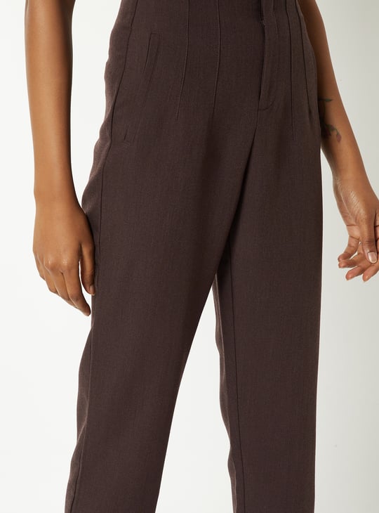 Women Solid Trousers