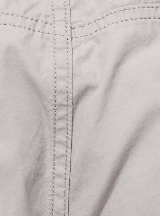 Women Solid Cargo Trousers