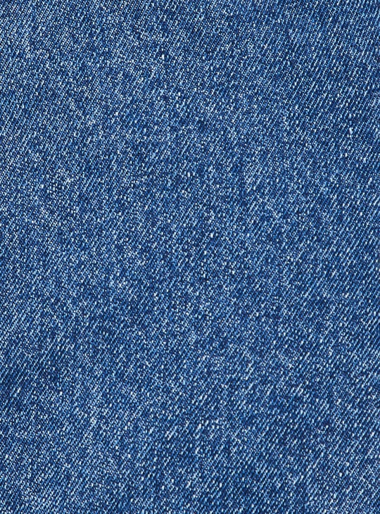 Women Rinsed Denim Skort