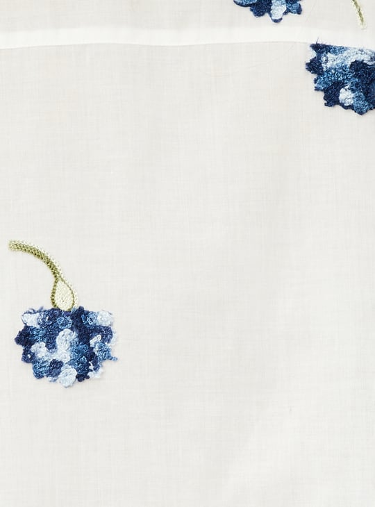 Women Floral Embroidered Shirt