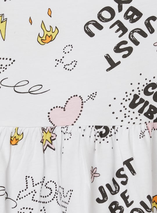 Girls Printed Dress - Pack of 2