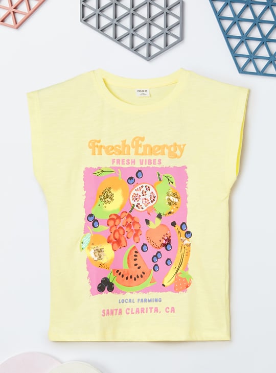 Girls Printed T-shirt