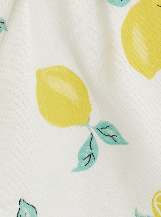 Girls Printed Shorts Set