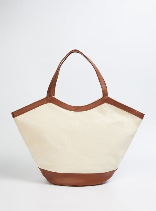 Women Solid Tote Bag