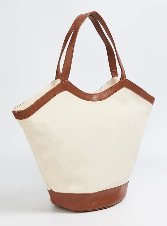 Women Solid Tote Bag