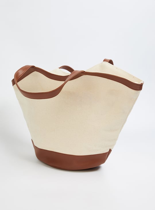 Women Solid Tote Bag