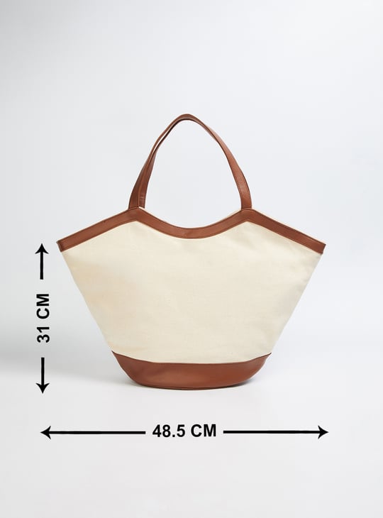 Women Solid Tote Bag