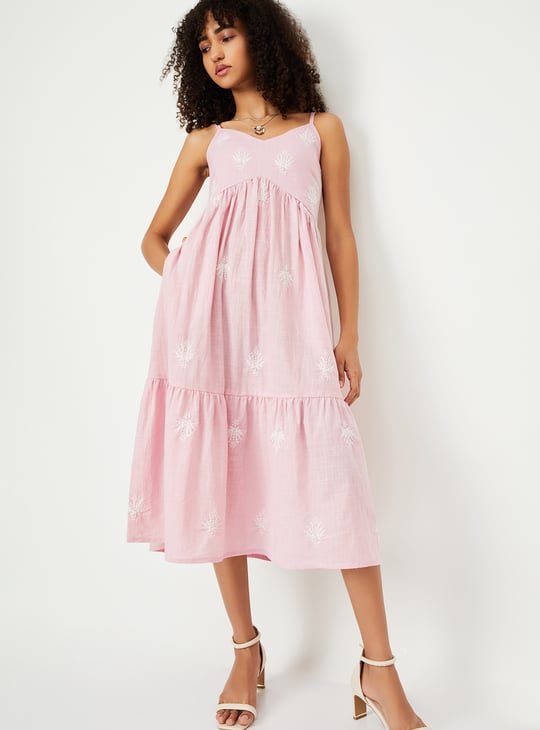 Kalki x Max Women Embroidered A-line Dress