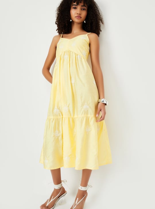 Kalki x Max Women Embroidered A-line Dress