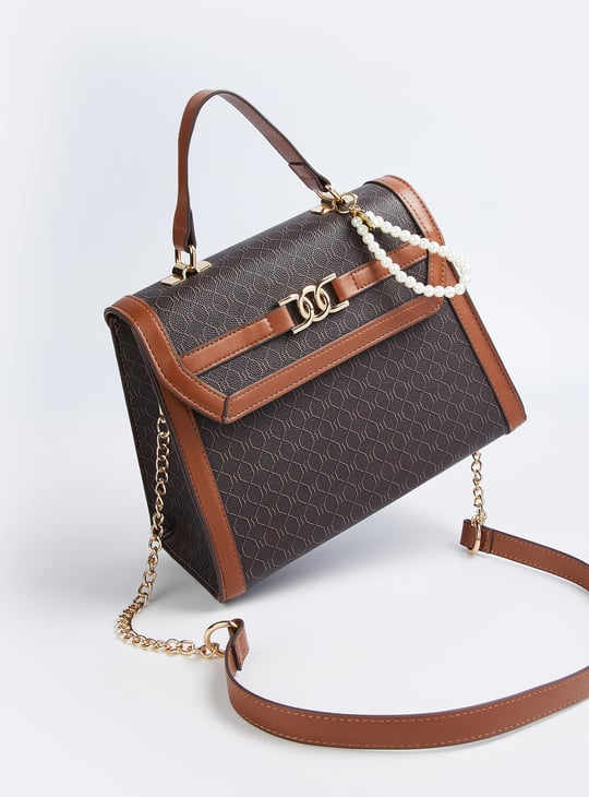 Women Printed Satchel Bag