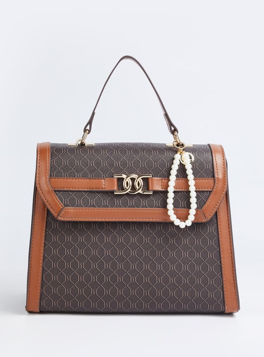 Women Printed Satchel Bag