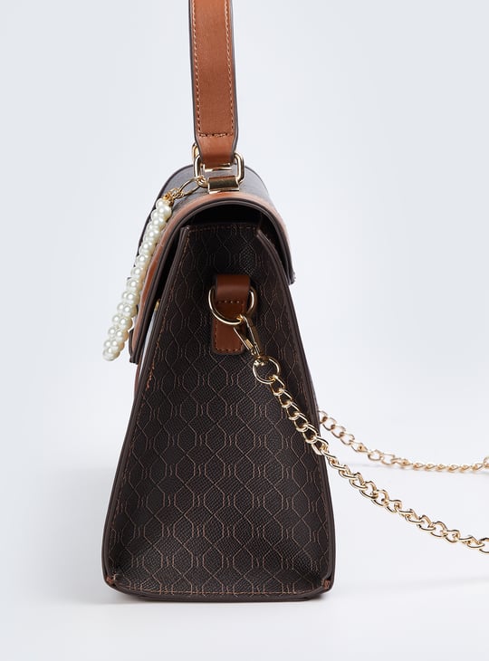 Women Printed Satchel Bag