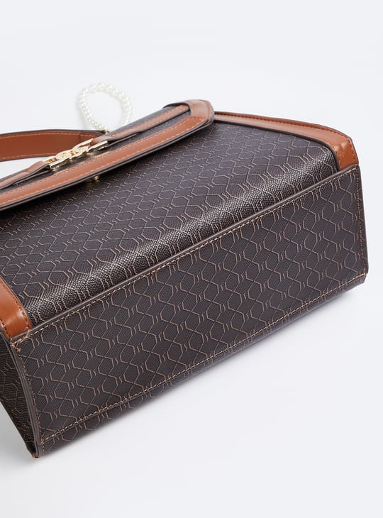 Women Printed Satchel Bag