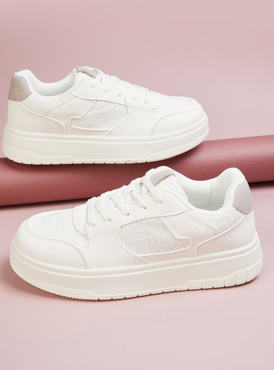 Women Panelled Sneakers