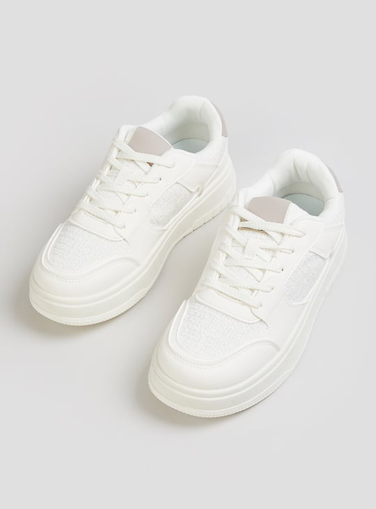 Women Panelled Sneakers