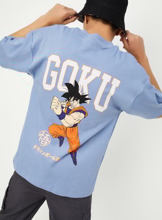 Boys Dragon Ball-Z Print T-shirt