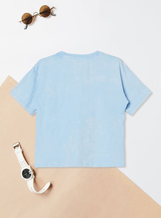 Girls Lilo & Stitch Print T-shirt