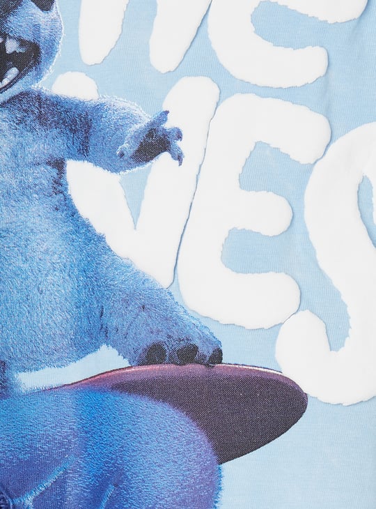 Girls Lilo & Stitch Print T-shirt