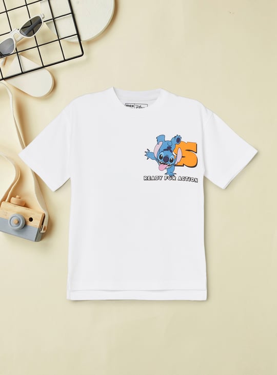 Boys Lilo & Stitch Print T-shirt