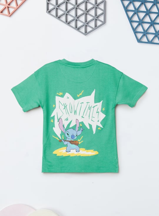 Boys Lilo & Stitch Print T-shirt