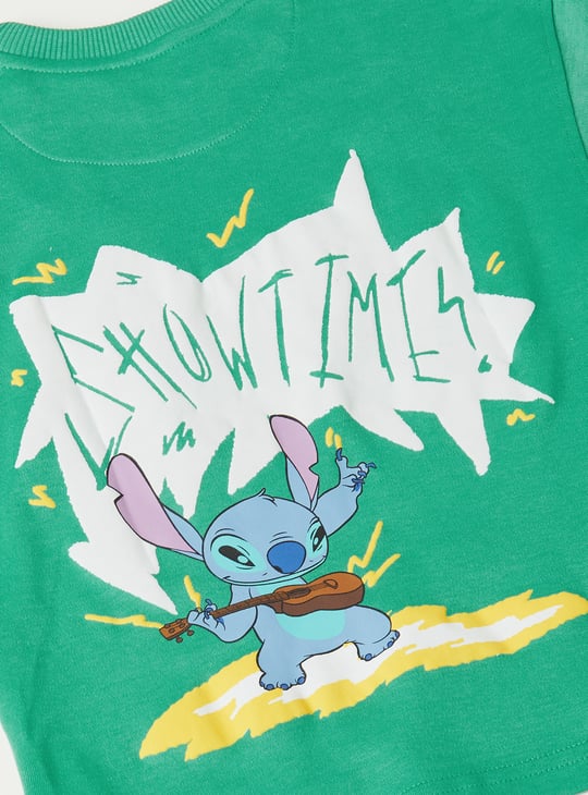 Boys Lilo & Stitch Print T-shirt