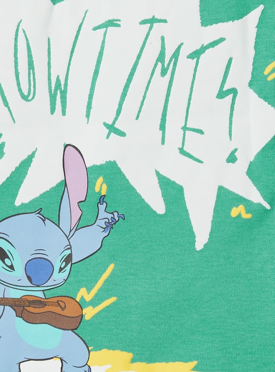 Boys Lilo & Stitch Print T-shirt