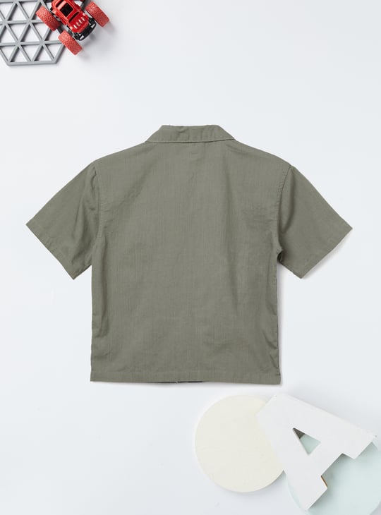 Boys Embroidered Resort Shirt