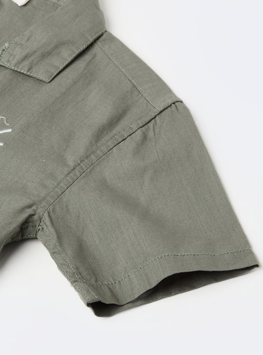 Boys Embroidered Resort Shirt