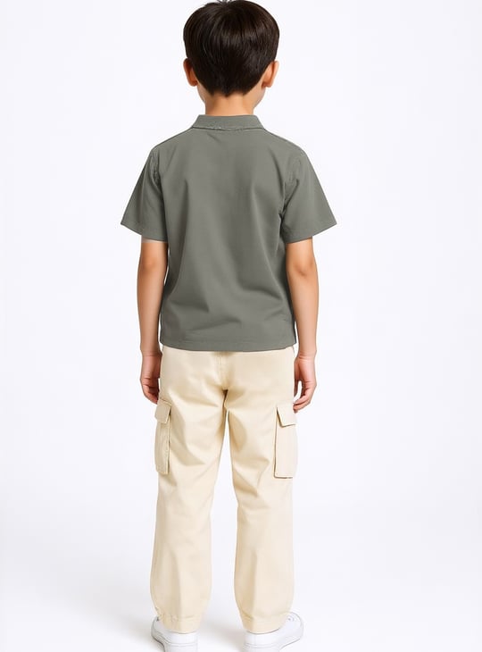 Boys Embroidered Resort Shirt