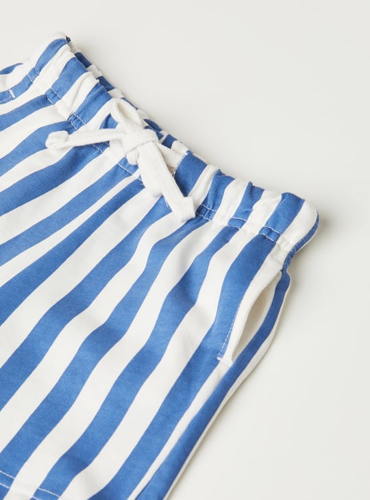 Boys Printed Shorts Set