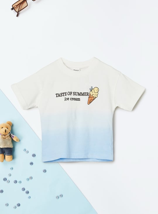 Boys Printed Shorts Set