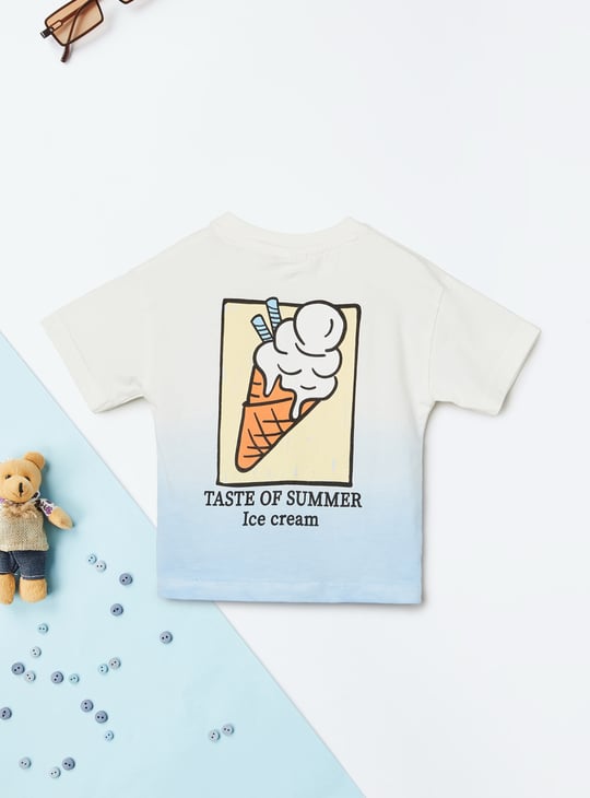 Boys Printed Shorts Set