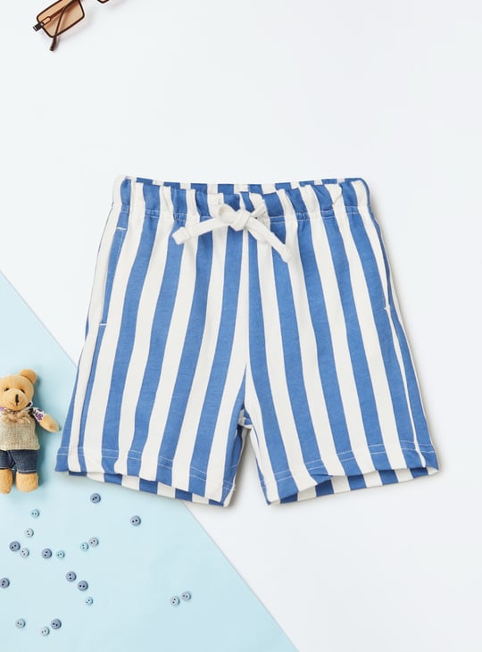 Boys Printed Shorts Set