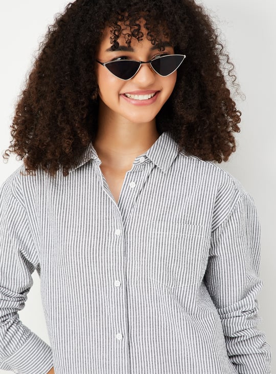 Women Regular Fit Striped Shirt
