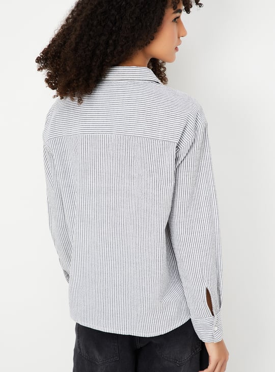 Women Regular Fit Striped Shirt