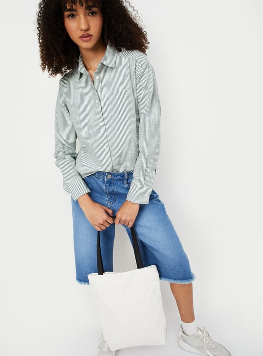 Women Regular Fit Striped Shirt