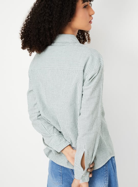 Women Regular Fit Striped Shirt